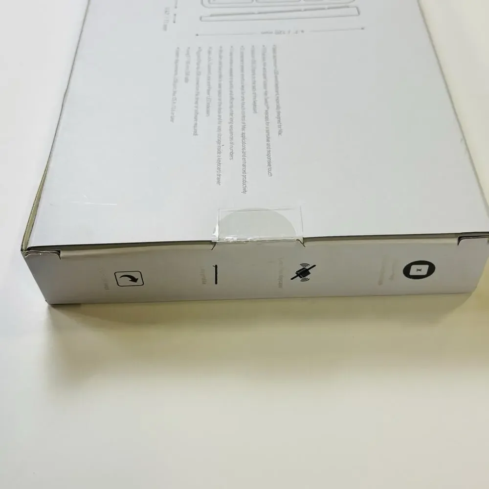 Aluminum USB Wired Keyboard w/Numeric Keypad for Apple Mac iMac Macbook. NIB.